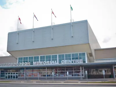 Peterborough Memorial Centre facade